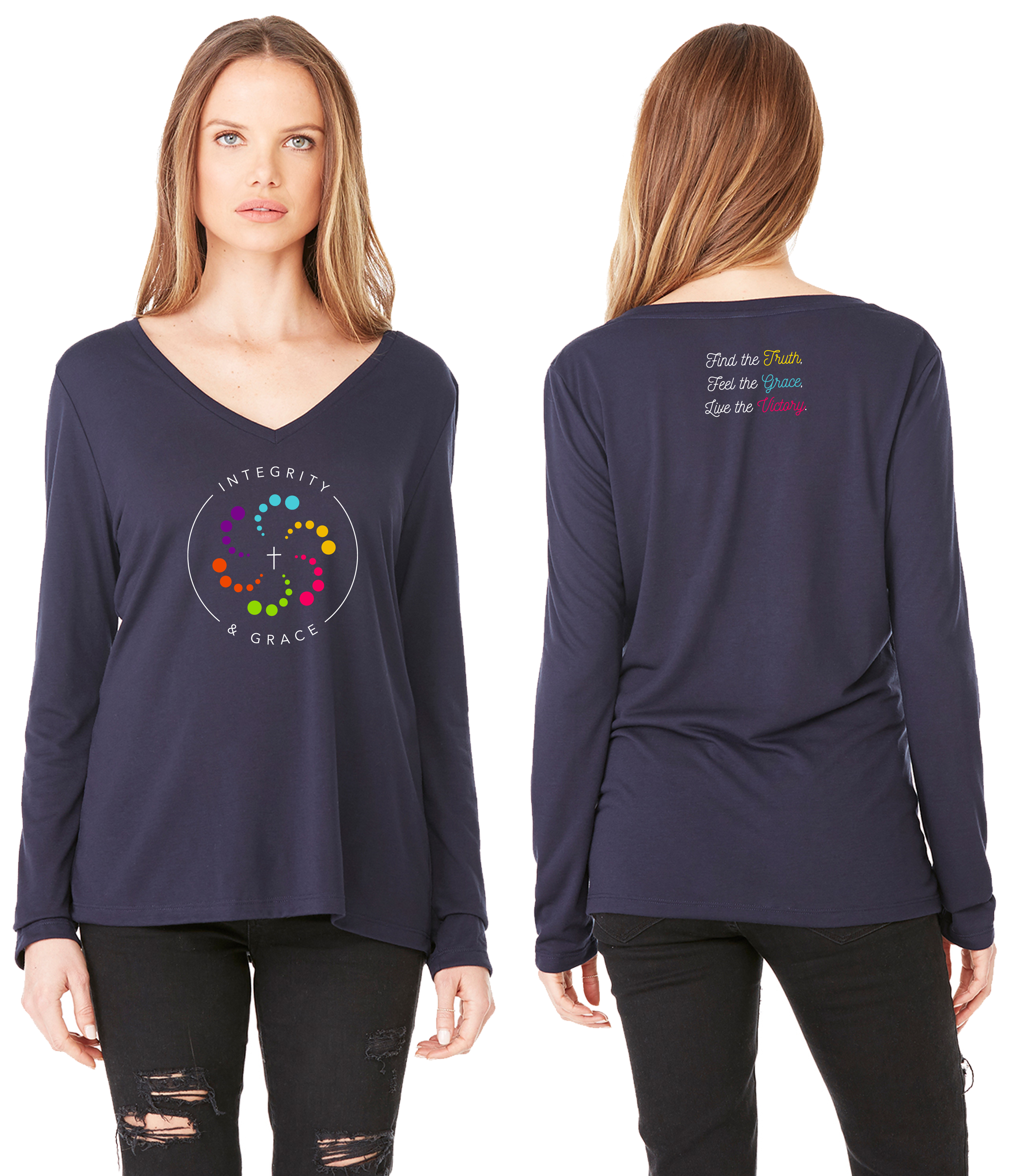 long sleeve new years top
